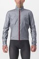 CASTELLI Cycling rain jacket - TEMPESTA LITE - grey