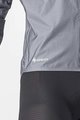 CASTELLI Cycling rain jacket - TEMPESTA LITE - grey