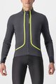 CASTELLI Cycling thermal jacket - FLIGHT AIR - anthracite