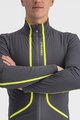 CASTELLI Cycling thermal jacket - FLIGHT AIR - anthracite