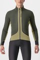 CASTELLI Cycling thermal jacket - FLIGHT AIR - green