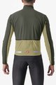 CASTELLI Cycling thermal jacket - FLIGHT AIR - green