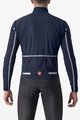 CASTELLI Cycling thermal jacket - FLIGHT AIR - blue