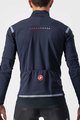 CASTELLI Cycling thermal jacket - PERFETTO ROS 2 CONV. - blue