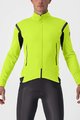 CASTELLI Cycling thermal jacket - PERFETTO ROS 2 - yellow