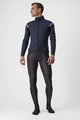 CASTELLI Cycling thermal jacket - PERFETTO ROS 2 - blue