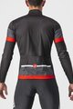 CASTELLI Cycling winter long sleeve jersey - PASSISTA - anthracite