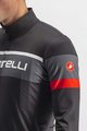 CASTELLI Cycling winter long sleeve jersey - PASSISTA - anthracite