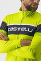 CASTELLI Cycling winter long sleeve jersey - PASSISTA - yellow