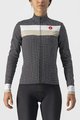 CASTELLI Cycling winter long sleeve jersey - VOLARE LADY WINTER - white/black