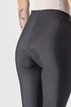 CASTELLI Cycling long trousers withot bib - VELOCISSIMA THERM W - black