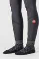 CASTELLI Cycling long trousers withot bib - VELOCISSIMA THERM W - black