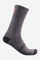 CASTELLI Cyclingclassic socks - RACING STRIPE  - grey