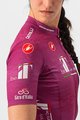 CASTELLI Cycling short sleeve jersey - GIRO D'ITALIA 2022 W - cyclamen