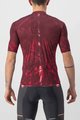 CASTELLI Cycling short sleeve jersey - GIRO D'ITALIA 2022 - bordeaux