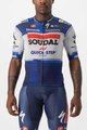 CASTELLI Cycling short sleeve jersey - SOUDAL QUICK-STEP '23 CLIMBER'S 3.1 - blue/white