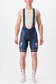 CASTELLI Cycling bib shorts - SOUDAL QUICK-STEP 23 - blue