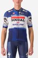 CASTELLI Cycling short sleeve jersey - SOUDAL QUICK-STEP 23 - white/blue