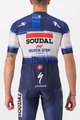 CASTELLI Cycling short sleeve jersey - SOUDAL QUICK-STEP 23 - white/blue