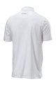CASTELLI Cycling short sleeve t-shirt - RACE DAY POLO - white