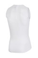 CASTELLI Cycling sleeve less t-shirt - PRO ISSUE - white