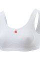 CASTELLI Cycling bra - ROSSO CORSA - white