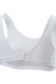 CASTELLI Cycling bra - ROSSO CORSA - white