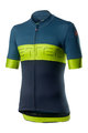 CASTELLI Cycling short sleeve jersey - PROLOGO VI - blue/green