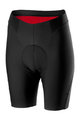 CASTELLI Cycling shorts without bib - PREMIO 2 W LADY - black