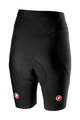 CASTELLI Cycling shorts without bib - PREMIO 2 W LADY - black