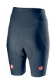 CASTELLI Cycling shorts without bib - PREMIO 2 W LADY - blue