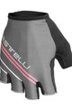 CASTELLI Cycling fingerless gloves - DOLCISSIMA W LADY - grey/pink