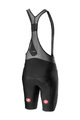 CASTELLI Cycling bib shorts - PROTECT RACE - black