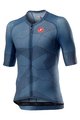 CASTELLI Cycling short sleeve jersey - CLIMBER'S 3.0 - blue