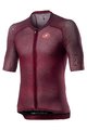 CASTELLI Cycling short sleeve jersey - CLIMBER'S 3.0 - bordeaux