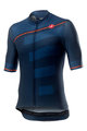 CASTELLI Cycling short sleeve jersey - TROFEO - blue