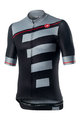 CASTELLI Cycling short sleeve jersey - TROFEO - grey/blue