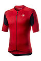 CASTELLI Cycling short sleeve jersey - SUPERLEGGERA 2 - red/black