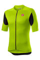 CASTELLI Cycling short sleeve jersey - SUPERLEGGERA 2 - black/green