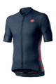 CASTELLI Cycling short sleeve jersey - ENTRATA V - blue
