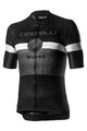 CASTELLI Cycling short sleeve jersey - MILANO - black/grey