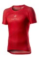 CASTELLI Cycling short sleeve t-shirt - PRO MESH - red