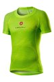 CASTELLI Cycling short sleeve t-shirt - PRO MESH - yellow