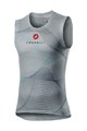 CASTELLI Cycling sleeve less t-shirt - PRO MESH - grey