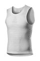 CASTELLI Cycling sleeve less t-shirt - CORE SEAMLESS - white