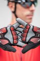 CASTELLI Cycling long-finger gloves - ARENBERG GEL LF - black