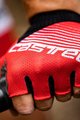 CASTELLI Cycling fingerless gloves - COMPETIZIONE - red