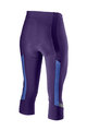 CASTELLI Cycling 3/4 lenght shorts without bib - VELOCISSIMA 2 LADY - purple