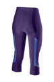 CASTELLI Cycling 3/4 lenght shorts without bib - VELOCISSIMA 2 LADY - purple