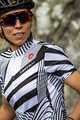 CASTELLI Cycling short sleeve jersey - SUBLIME LADY - black/white